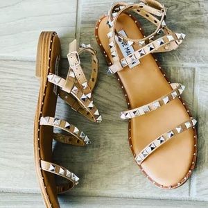 Steve Madden Travel Tan Sandals